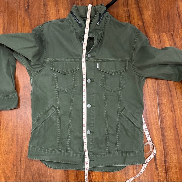 Levis Vintage Biker Style Jacket Size Medium - Picture 10 of 12